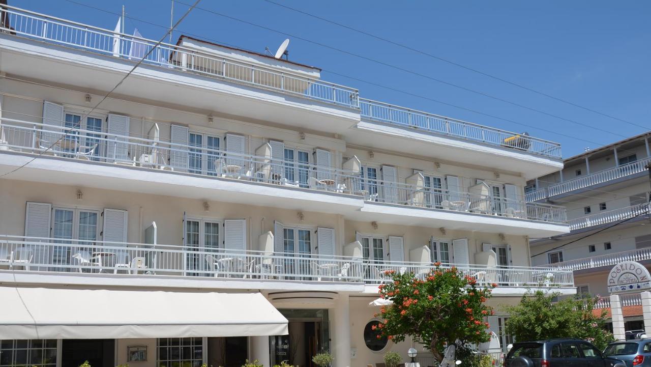 Poseidon Hotel Paralía Exterior foto